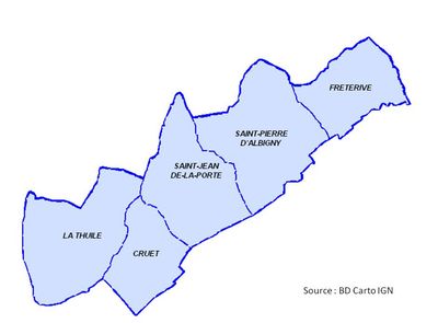 Canton de Saint Pierre d'Albigny